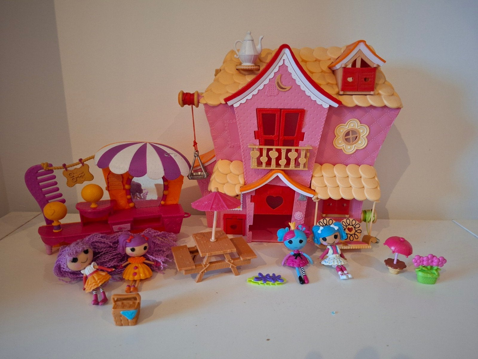 Lalaloopsy speelhuis met poppen en accessoires, Ophalen of Verzenden