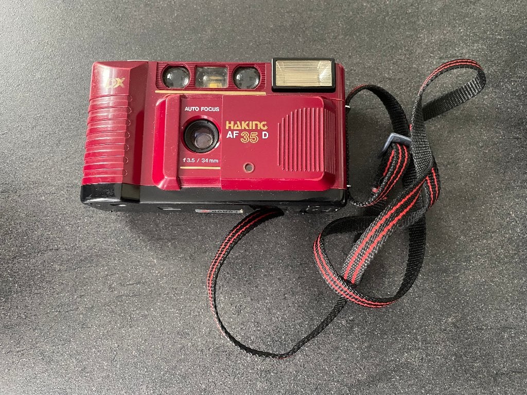 Vintage fototoestel Haking AF35D, Ophalen of Verzenden, Zo goed als nieuw, Compact, Canon