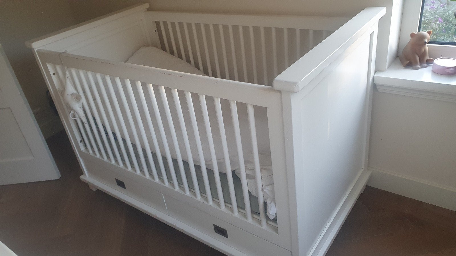Babykamer set: ledikant, aerosleep, commode kast en kist, Ophalen, Gebruikt, Jongetje of Meisje