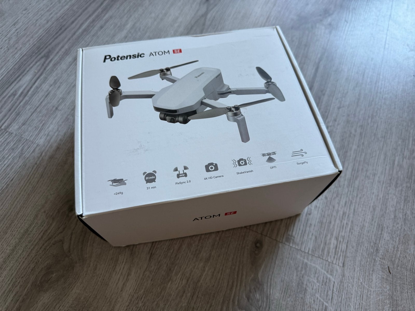 Potensic ATOM SE Drone - Zo goed als nieuw, 30 tot 45 minuten, Ophalen of Verzenden, Zo goed als nieuw, Standaard kwaliteit