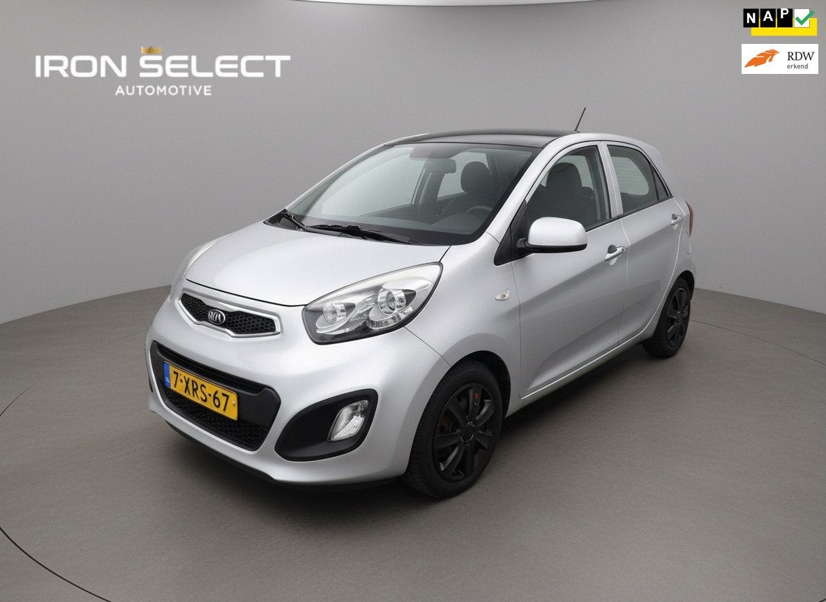 Kia Picanto 1.0 CVVT BusinessLine NAP I APK TOT JULI 2027, Voorwielaandrijving, Euro 5, Gebruikt, 400 kg
