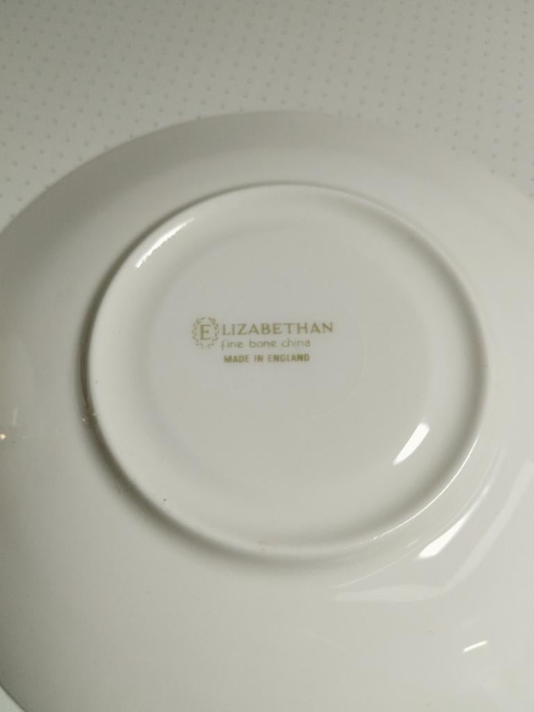 Elizabethan Fine Bone China Kop en Schotel Set, Ophalen, Zo goed als nieuw, Overige stijlen, Kop(pen) en/of Schotel(s)