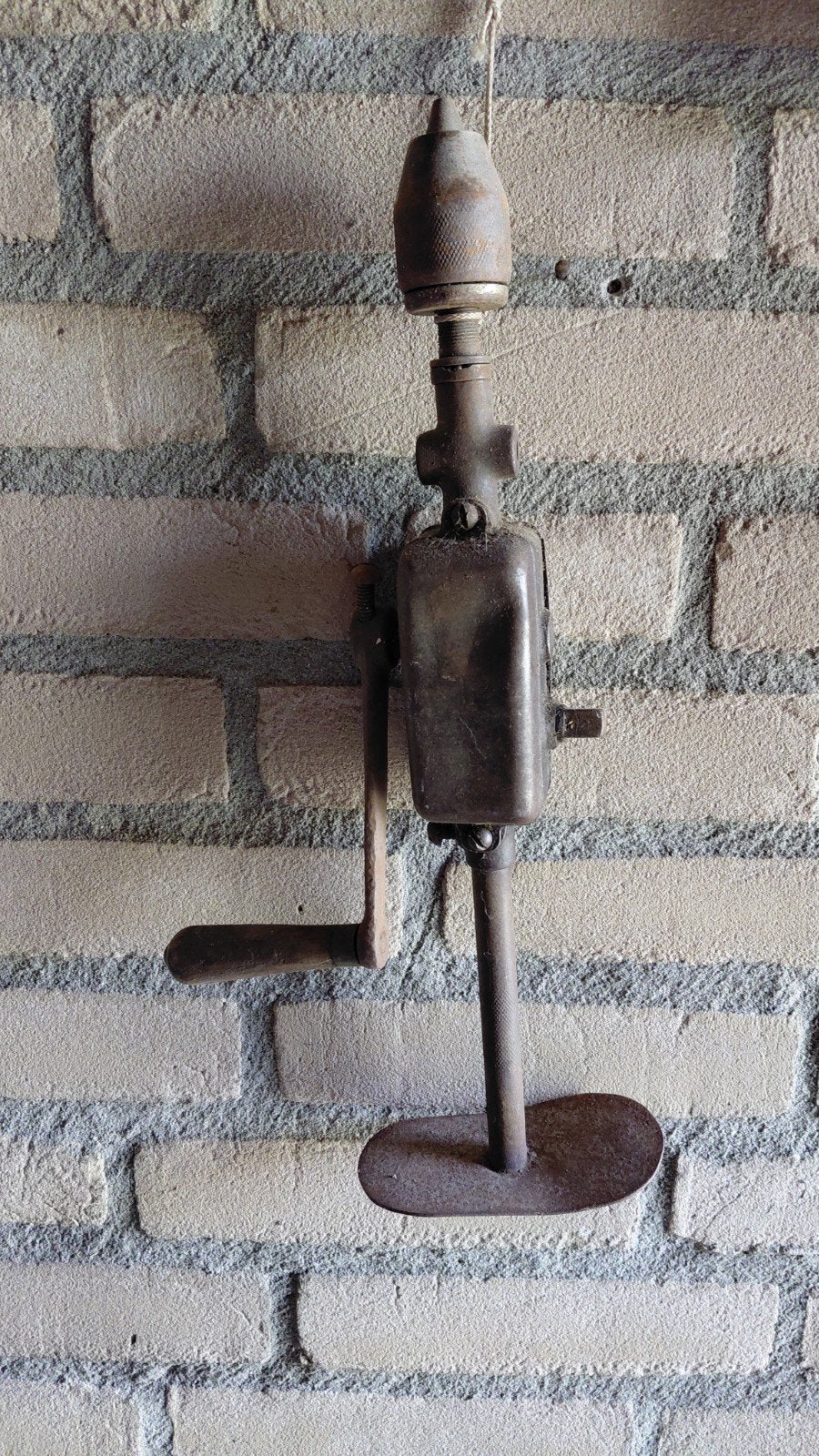 Antieke handboor - Vintage gereedschap, Antiek en Kunst, Ophalen of Verzenden