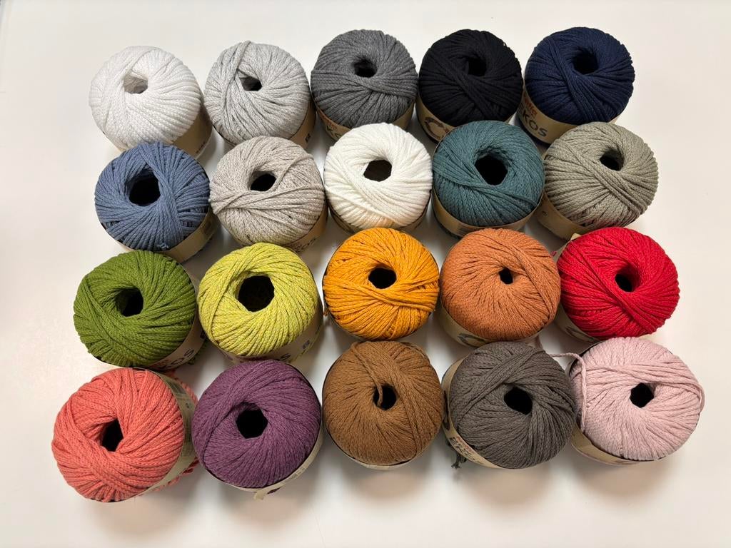 KATIA Ekos in AANBIEDING in 20 kleuren verkrijgbaar, Wol & Zo Beilen, Breien of Haken, Nieuw, Ophalen of Verzenden