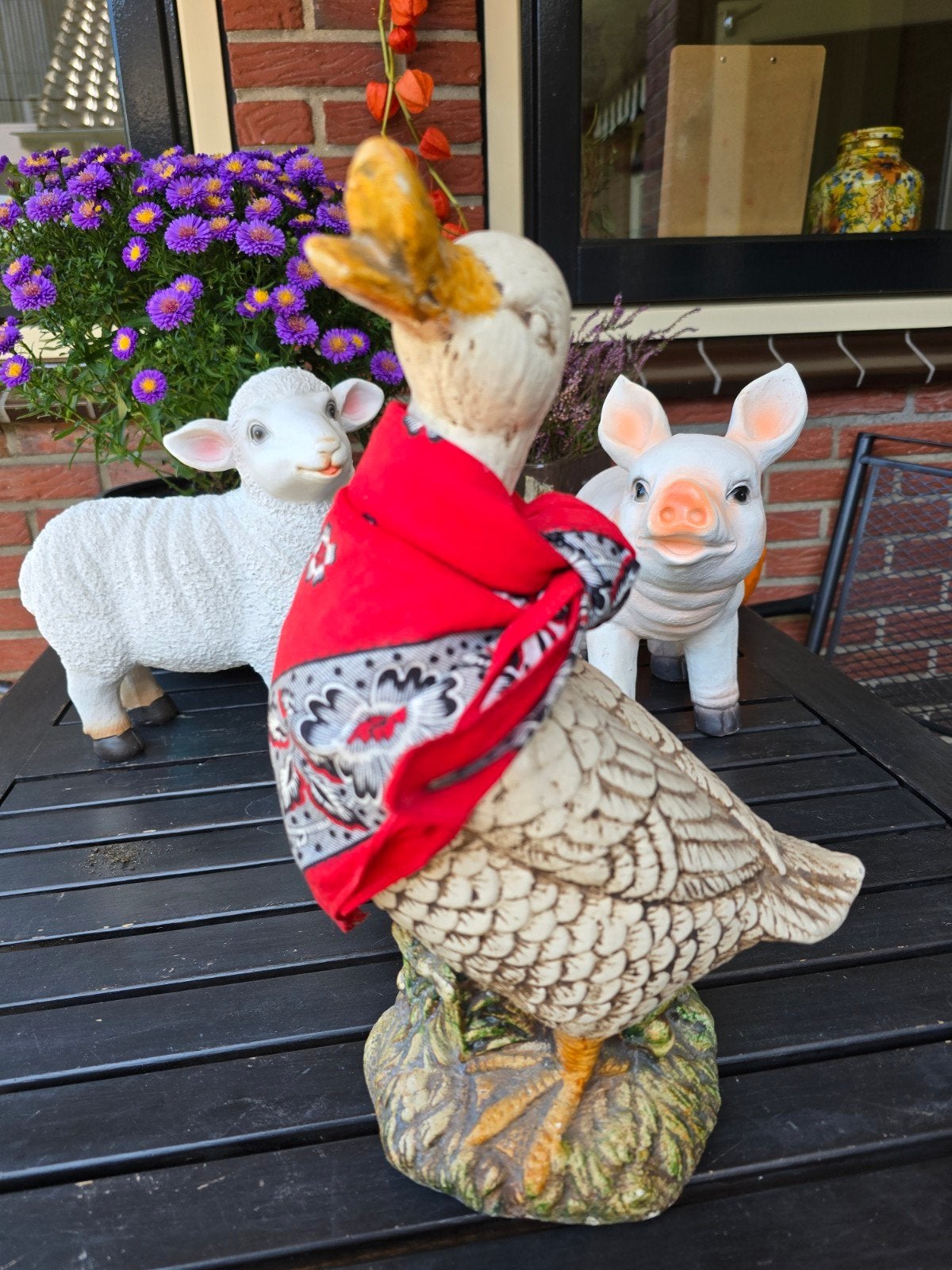 Eend voor de tuin., Tuin en Terras, Ophalen, Gebruikt