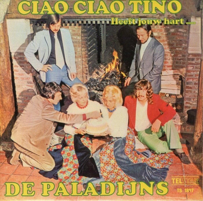 De Paladijns - Ciao ciao Tino, Cd's en Dvd's, Vinyl Singles, 7 inch, Ophalen of Verzenden, Zo goed als nieuw, Fotohoes