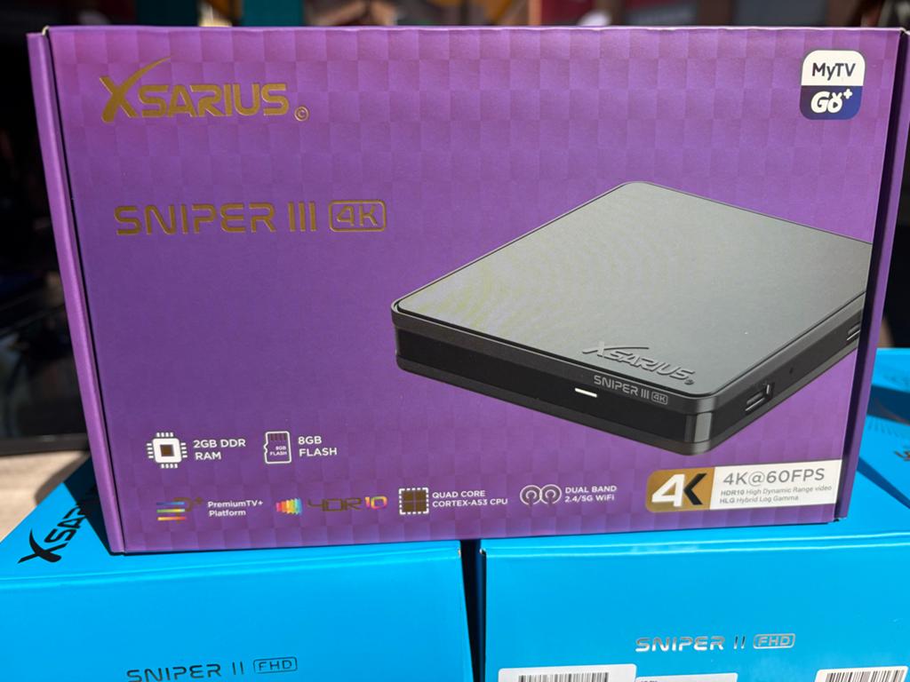 XSARIUS SNIPER III 4K UHD Linux Mediaspeler, Audio, Tv en Foto, Mediaspelers, Ophalen of Verzenden, Nieuw, HDMI, Zonder harde schijf