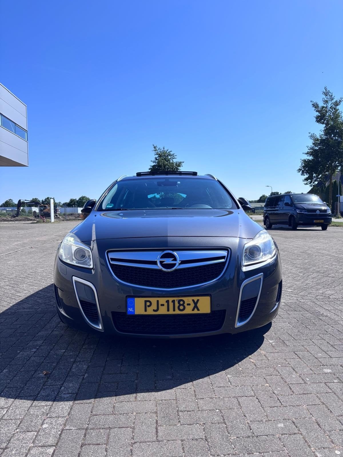 Opel Insignia 2.8 T OPC 239KW Sp.tourer 4X4 AT 2011 Grijs, Auto's, Automaat, 120 €/maand, Stationwagon, Vierwielaandrijving