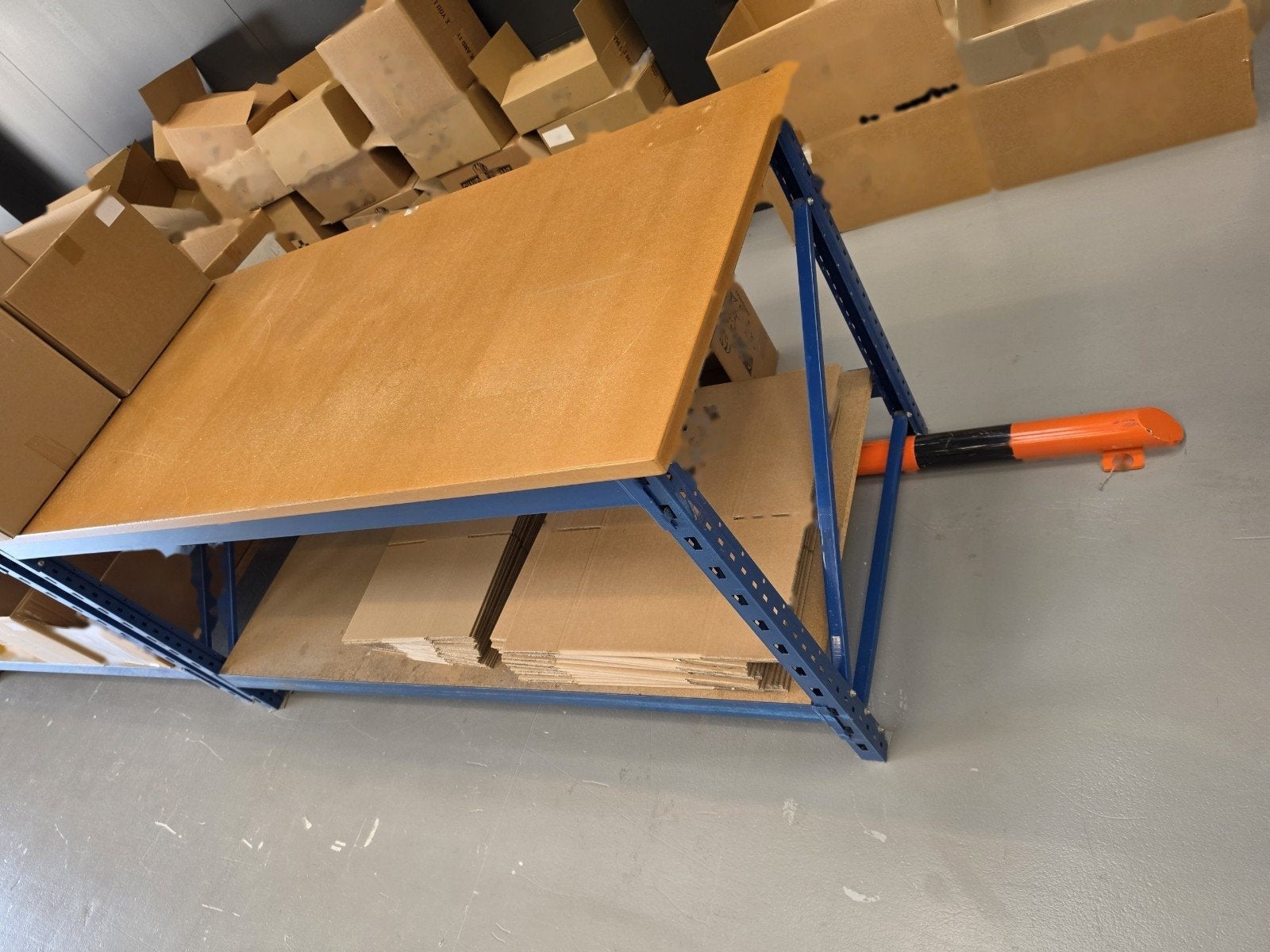 3x Robuuste Werkbank / Opslagrek - 200x82x94cm, Doe-het-zelf en Verbouw, Ophalen, Gebruikt