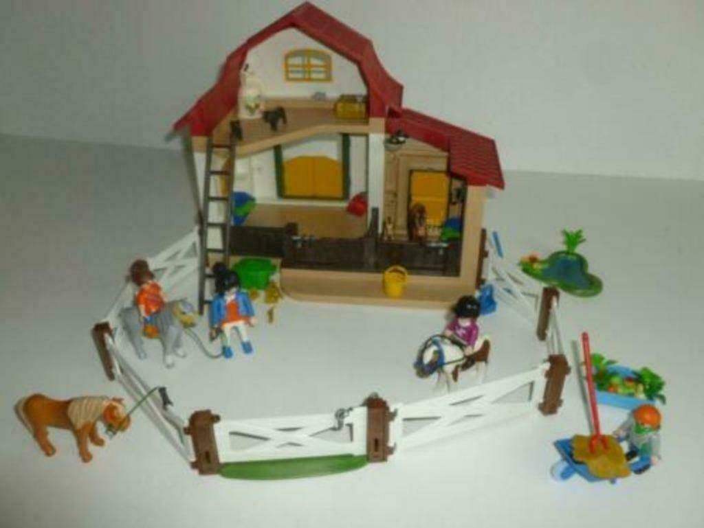 Playmobil 3 x Pony Ranch 6927 Prijs Per Set, Kinderen en Baby's, Gebruikt, Gebouw, Complete set, Ophalen of Verzenden