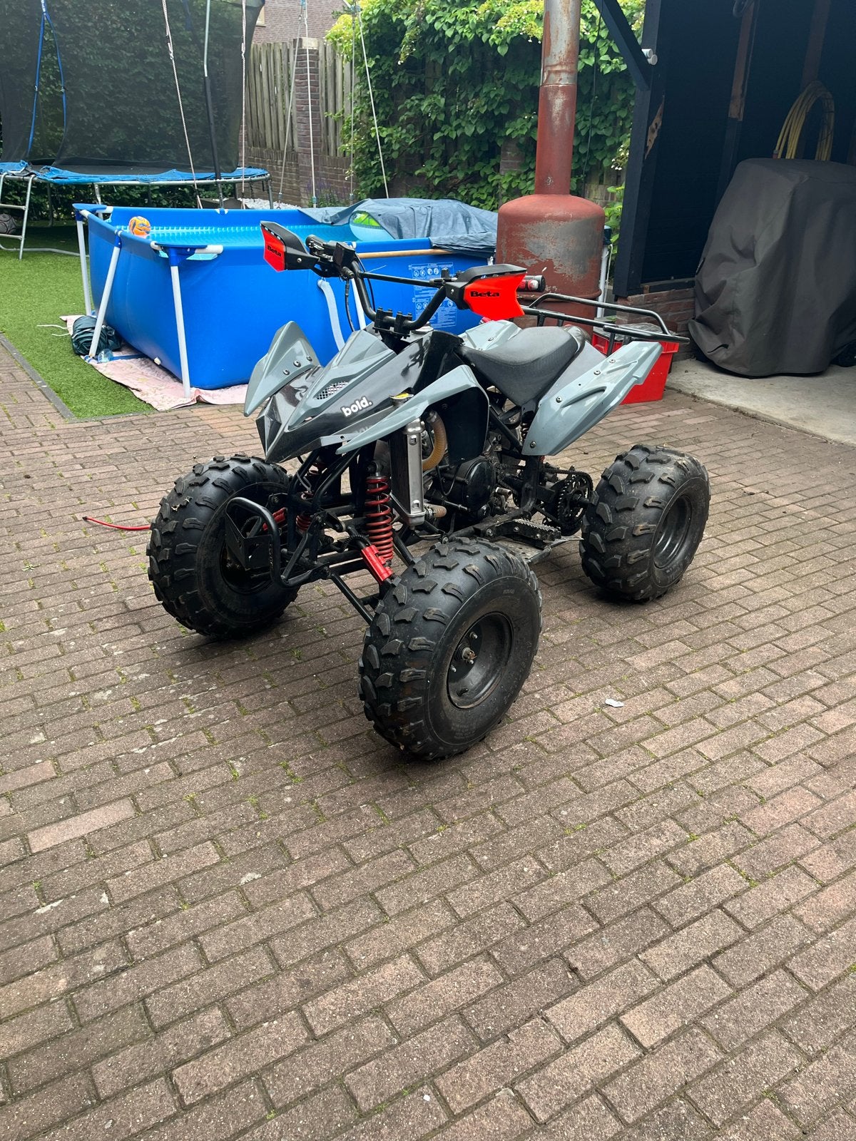 Quad met gereviseerd AM6 blok - koppeling defect, Fietsen en Brommers, Ophalen, Gebruikt, Overige merken