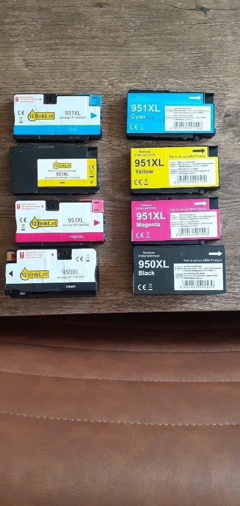 HP 950/951XL  Inktcartridge, Ophalen of Verzenden, Zo goed als nieuw, Cartridge, HP