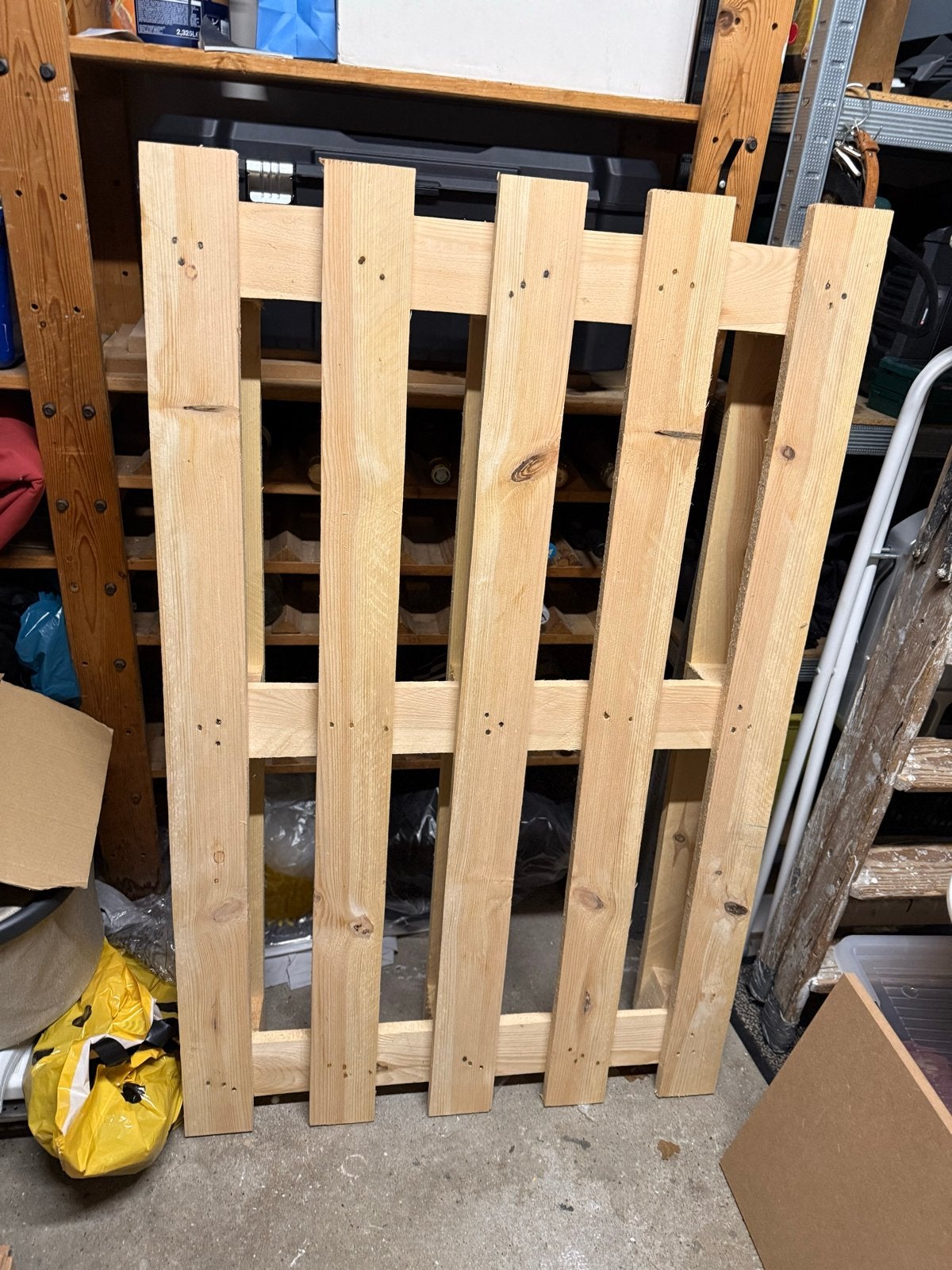 Houten Pallet, Doe-het-zelf en Verbouw, Ophalen, 25 tot 50 mm, Zo goed als nieuw, 200 tot 250 cm