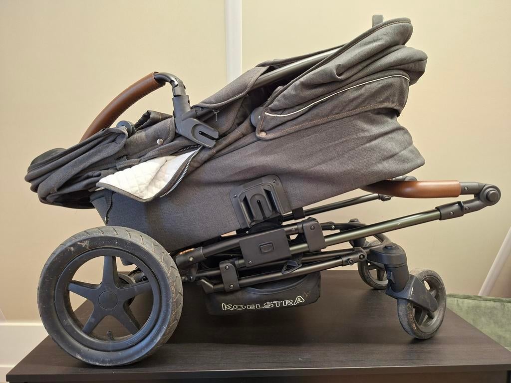 Koelstra kinderwagen met reiswieg en accessoires, Zo goed als nieuw, Combiwagen, Met reiswieg, Ophalen