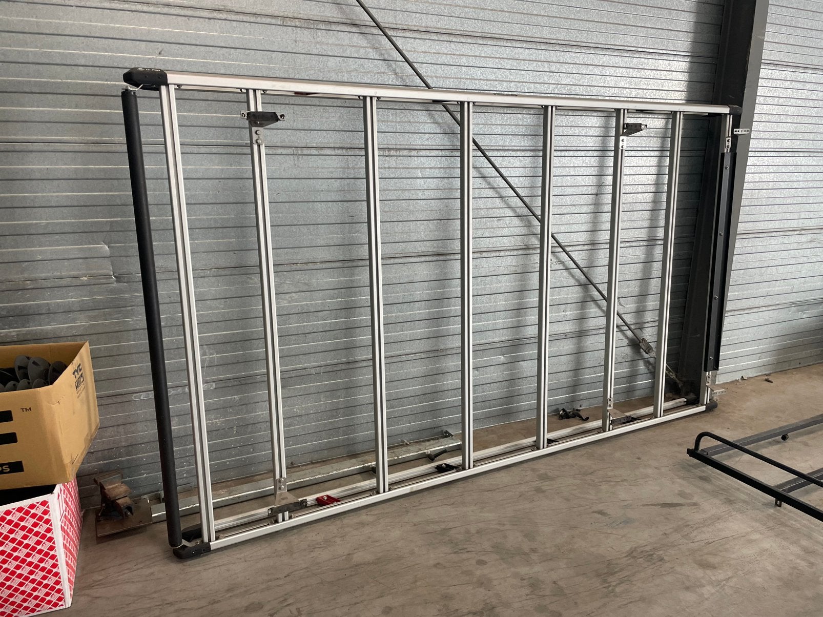 Q-Top aluminium imperiaal bedrijfswagen, Ophalen, Gebruikt