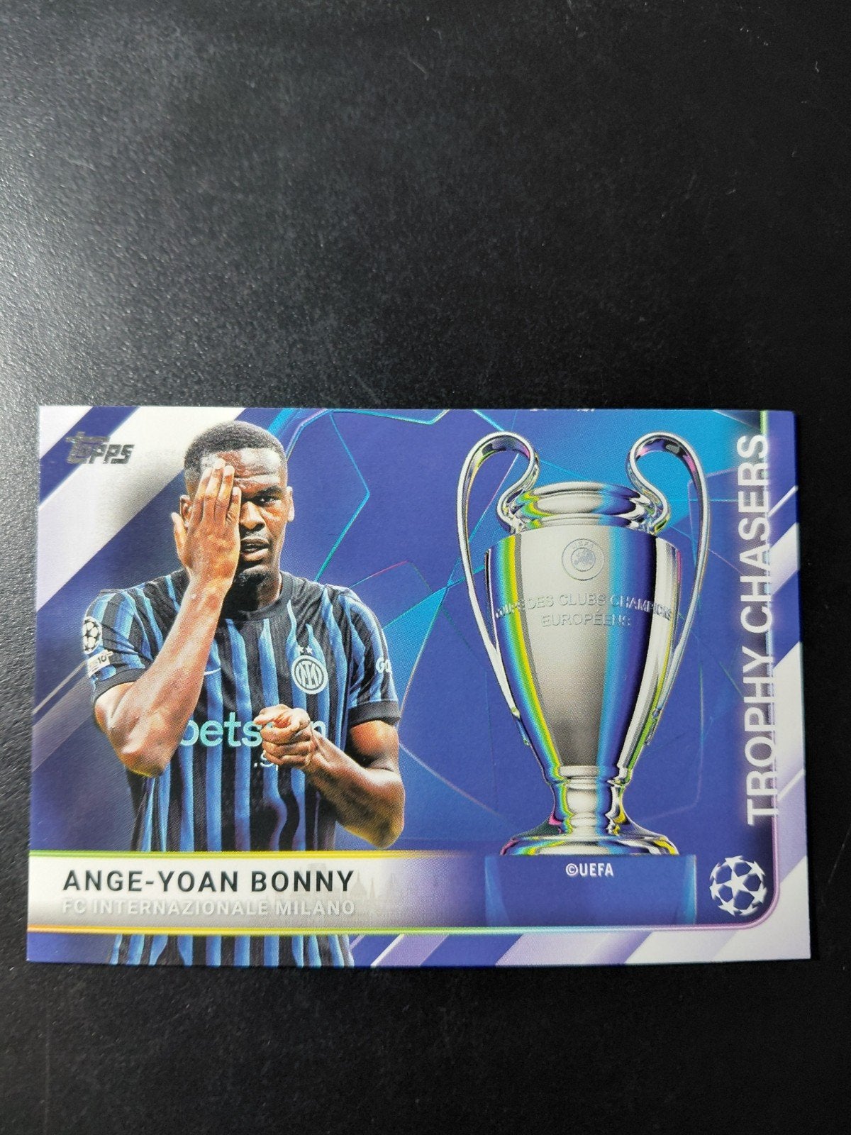 yoan bonny (inter milan) trophy chasers topps, Verzamelen, Verzenden, Nieuw, Buitenlandse clubs, Spelerskaart