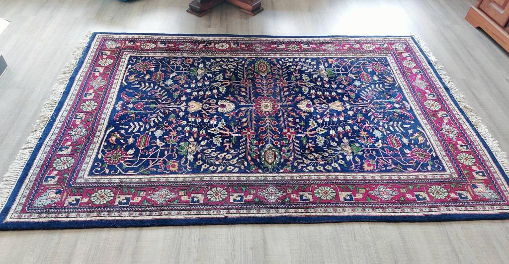 Handgeknoopt groot Perzische vloerkleed - tapijt, Huis en Inrichting, Ophalen, 150 tot 200 cm, 200 cm of meer, Zo goed als nieuw
