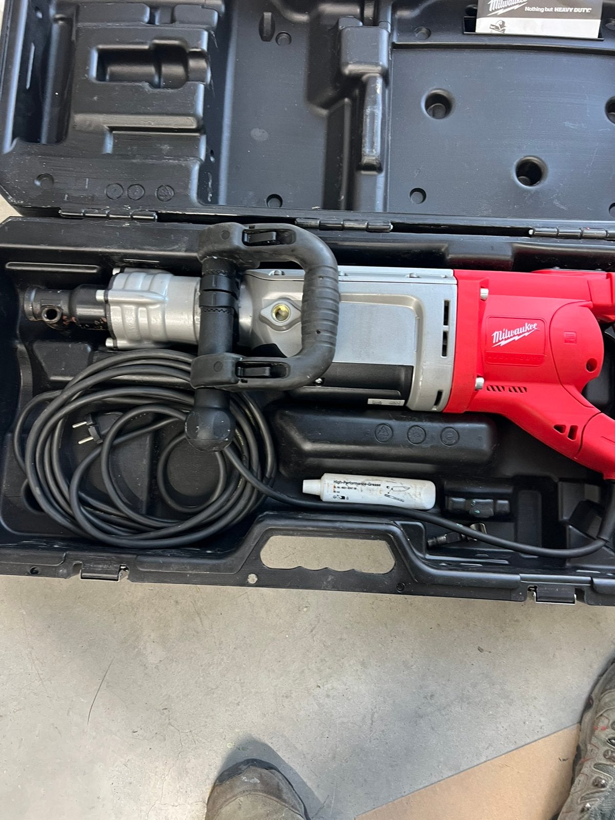 milwaukee kango 900K breek-sloophamer, Ophalen of Verzenden, Zo goed als nieuw, 1200 watt of meer, 70 mm of meer