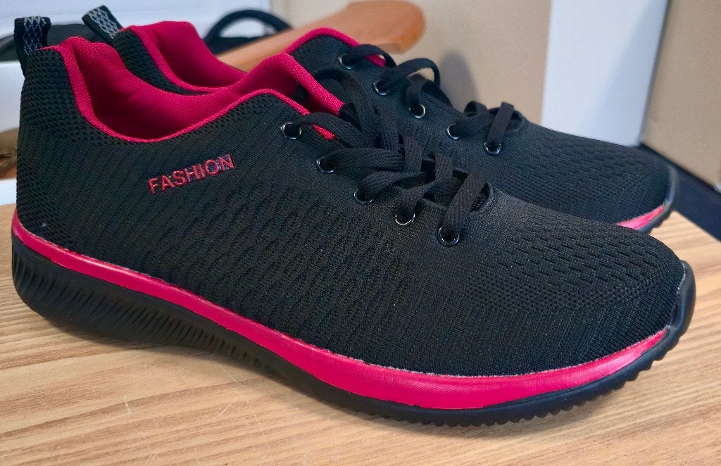 Fashion Professional Skateboard Shoes zwart rood maat 46, Zwart, Nieuw, Ophalen of Verzenden, Sneakers of Gympen