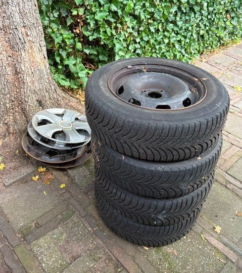 Velgen Citroen C3, Ophalen, Gebruikt, 15 inch, Banden en Velgen