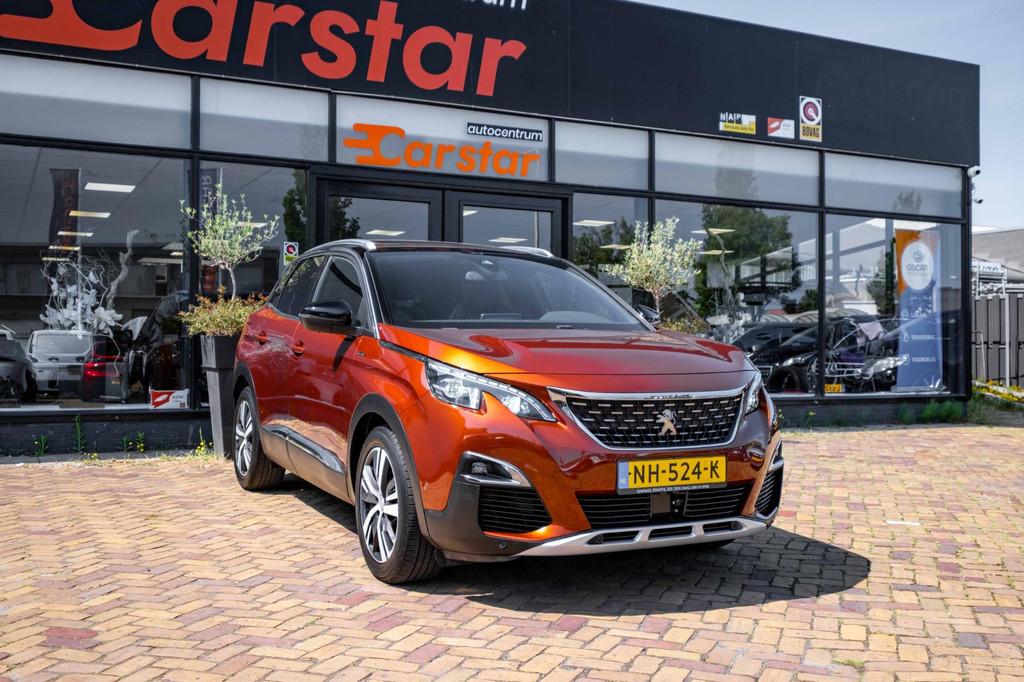 Peugeot 3008 1.6 e-THP GT Line|Pano|Cruise|Navi|, Stof, Euro 6, 4 cilinders, Bruin