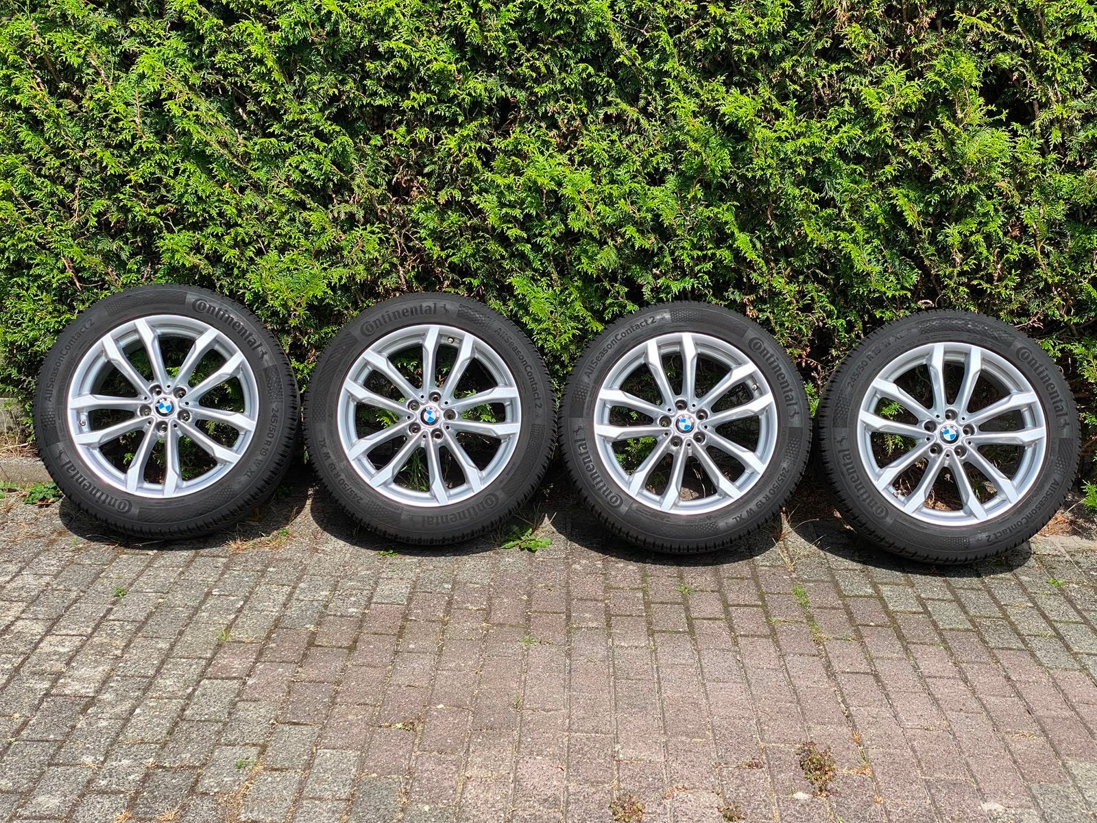 Originele bmw velgen x3 G01 x4 G02 (Continental all season)., Auto-onderdelen, Banden en Velgen, Banden en Velgen, All Season