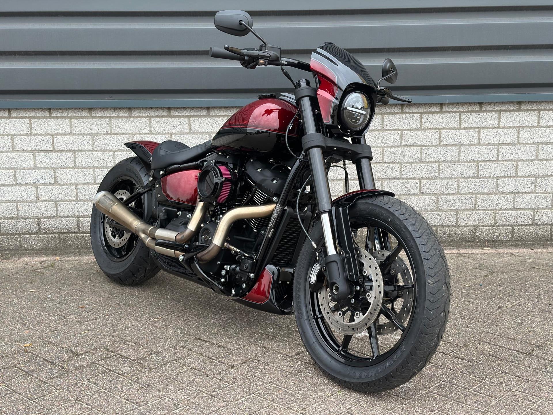 Harley Davidson FXLRS Low Rider S 117M8 CUSTOM BTW MOTOR! 20, LED Verlichting, Chopper, Bedrijf, Meer dan 35 kW