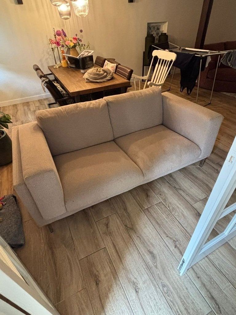 Gratis afhalen - 2-zitsbank, Huis en Inrichting, Ophalen, Gebruikt, Tweepersoons, 75 tot 100 cm