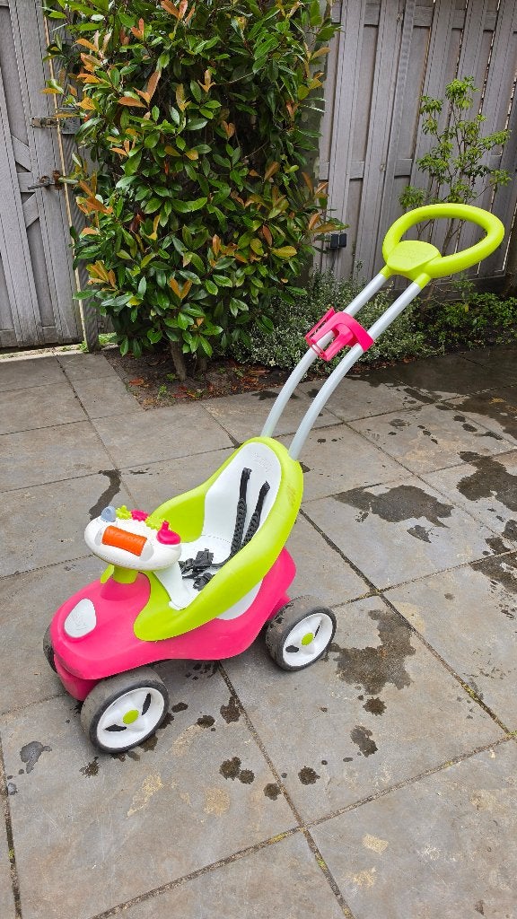 Smoby Loopauto/Duwvoertuig, Ophalen, Gebruikt, Duwvoertuig