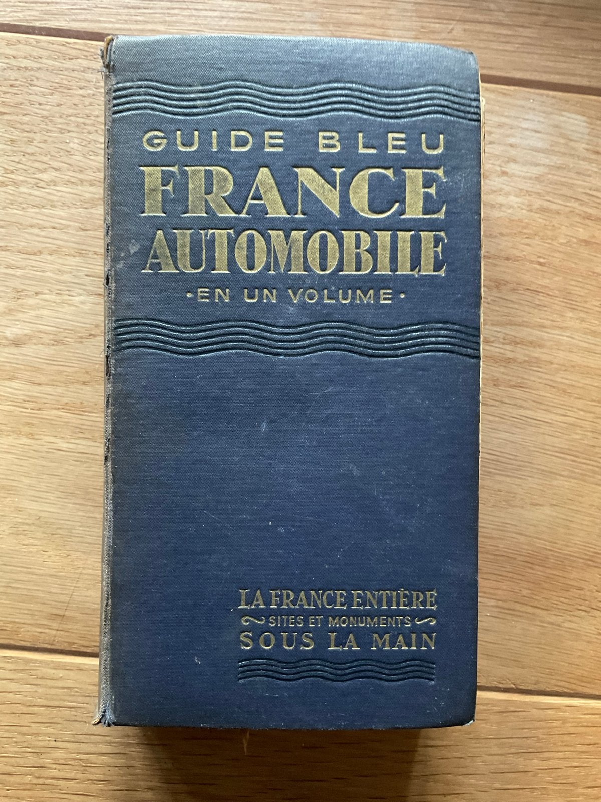 1938 gids Frankrijk: steden, routekaarten & plattegronden, Gelezen, Frankrijk, Ophalen of Verzenden, Landkaart