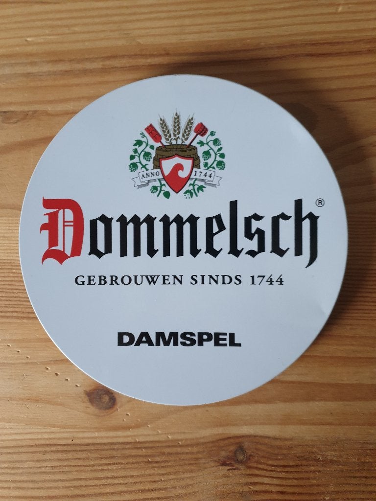 Nieuw - Dommelsch - Damspel, Verzamelen, Biermerken, Ophalen of Verzenden, Zo goed als nieuw, Overige typen, Dommelsch