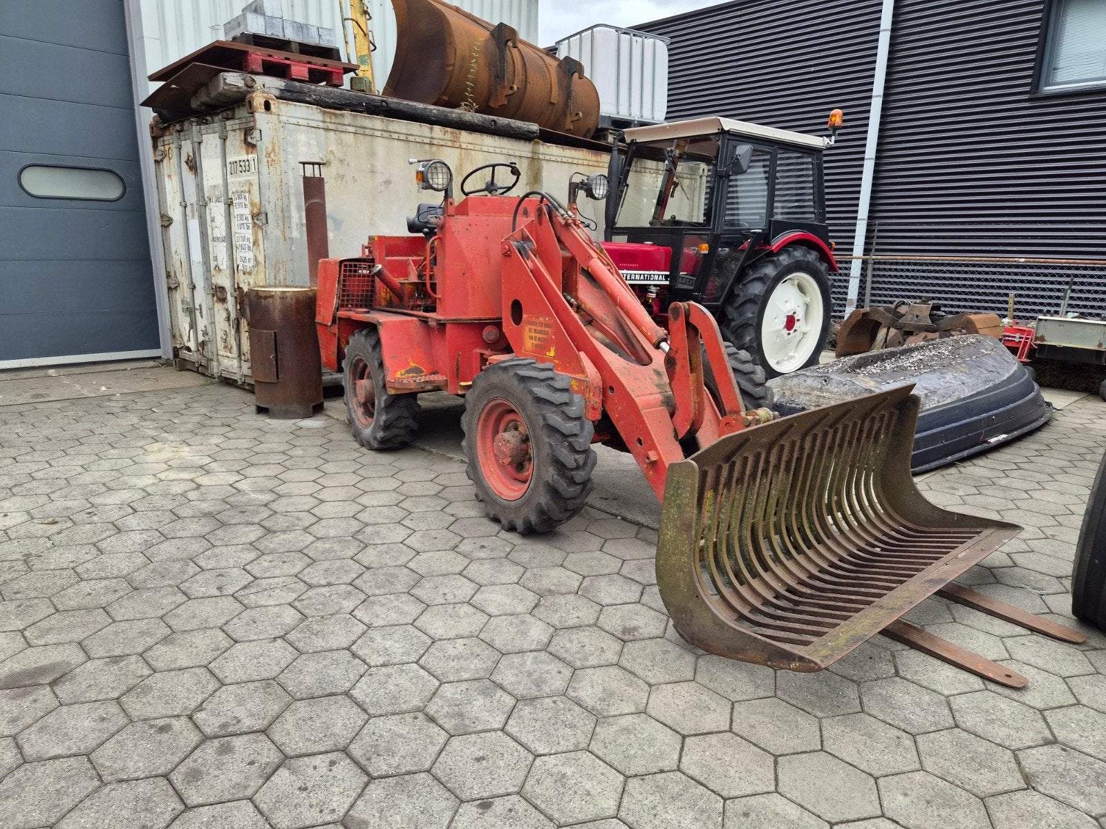 Zettelmeyer zl401c shovel. Lage urenstand, Ophalen of Verzenden, Wiellader of Shovel