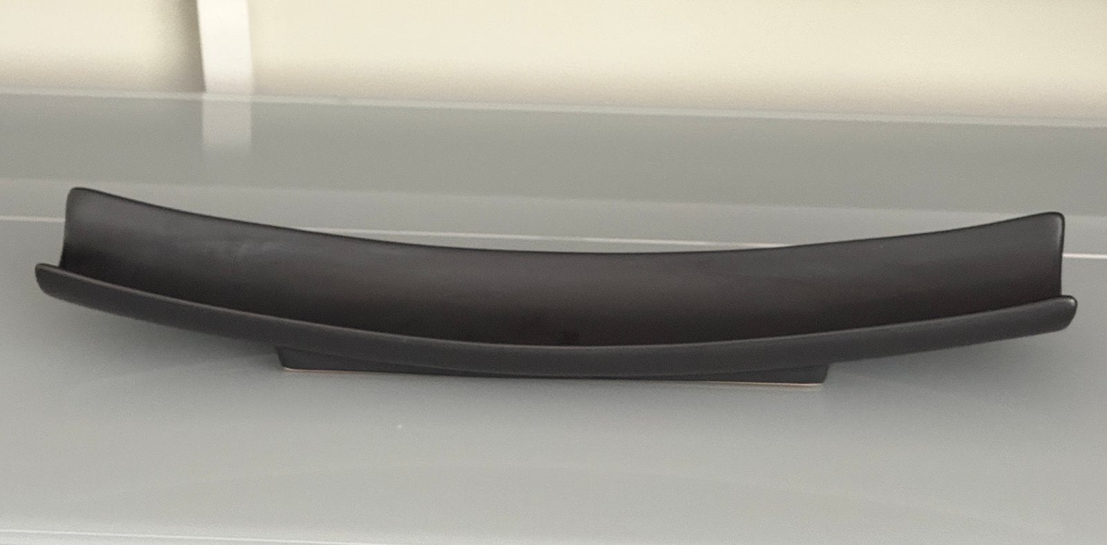 Mat zwarte langwerpige schaal van WP design 51,7cm, Ophalen