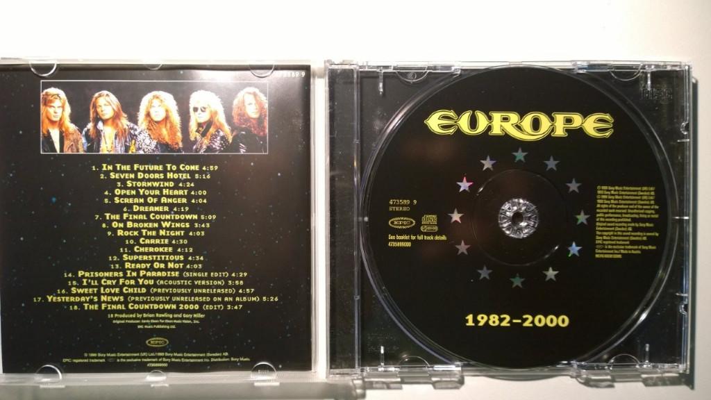 Europe - 1982 - 2000, Ophalen of Verzenden, Zo goed als nieuw, Poprock