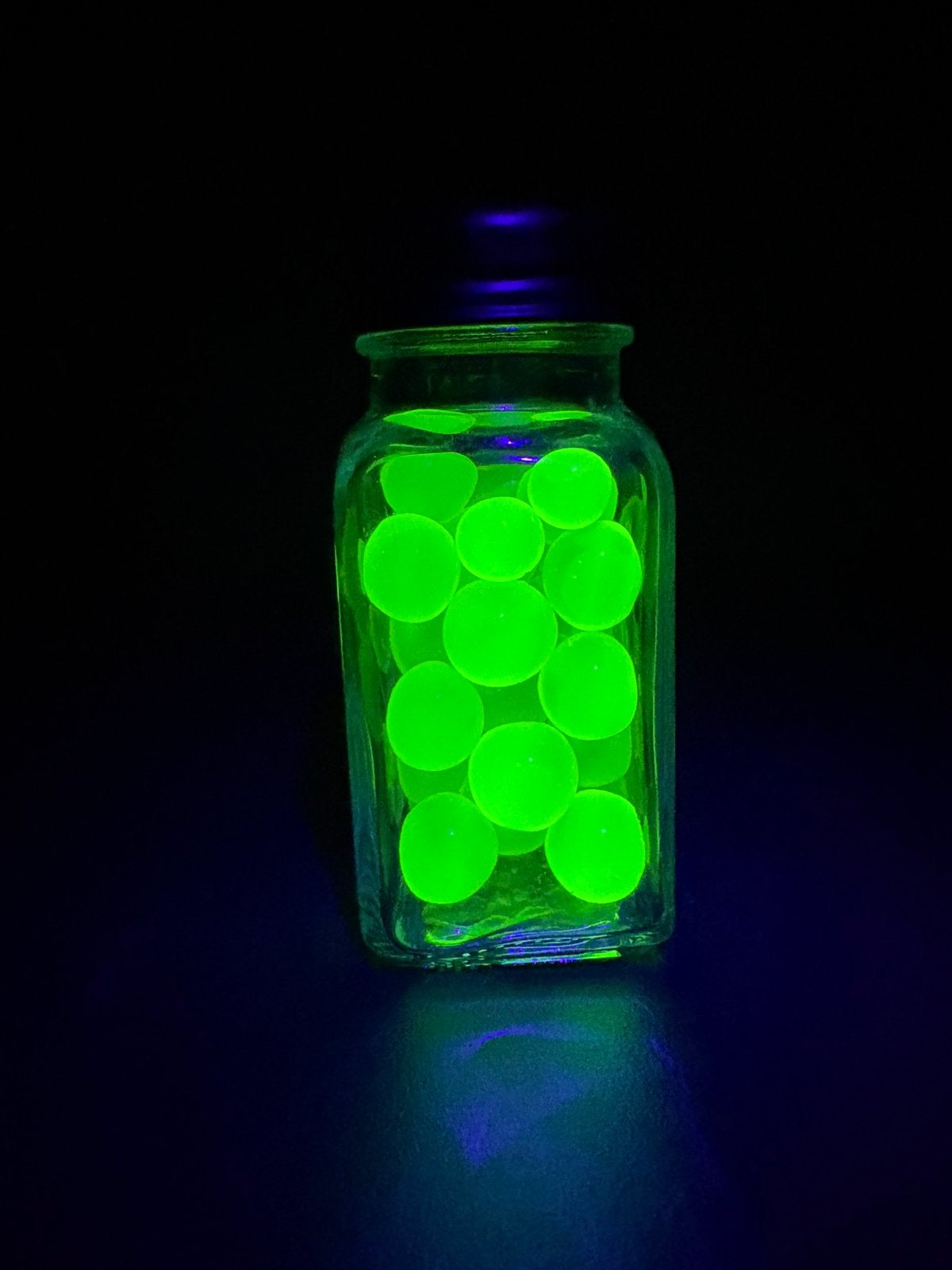 Vaseline / uranium knikkers, Antiek en Kunst, Ophalen of Verzenden