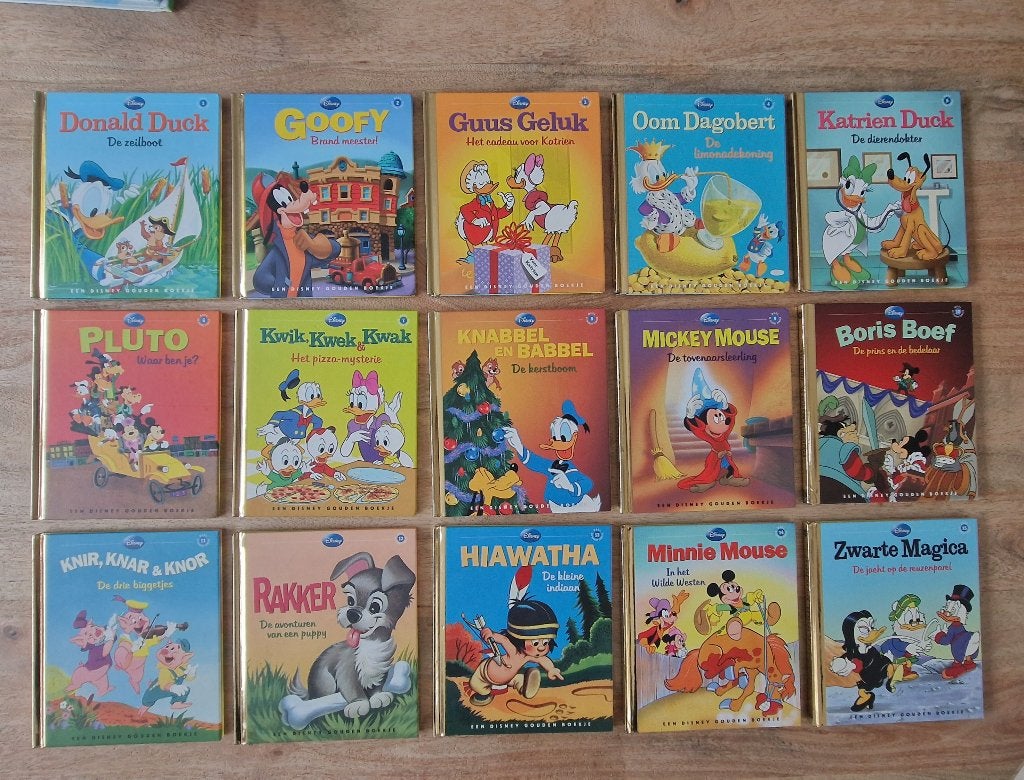 Disney gouden boekjes donald duck etc, Ophalen, Donald Duck, Zo goed als nieuw, Overige typen