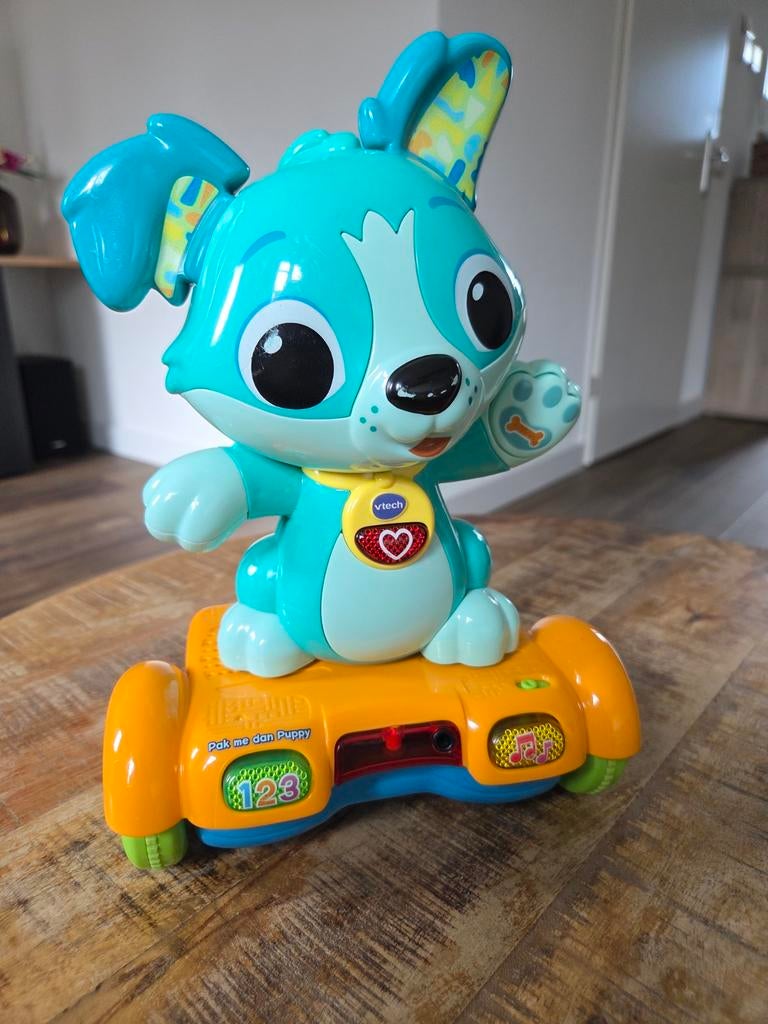 Vtech Pak me dan Puppy, Ophalen, Zo goed als nieuw, 6 maanden tot 2 jaar