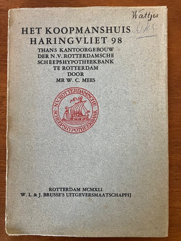 Het Koopmanshuis Haringvliet 98 (R'dam) Prijs incl. verzend, Verzenden, Gelezen