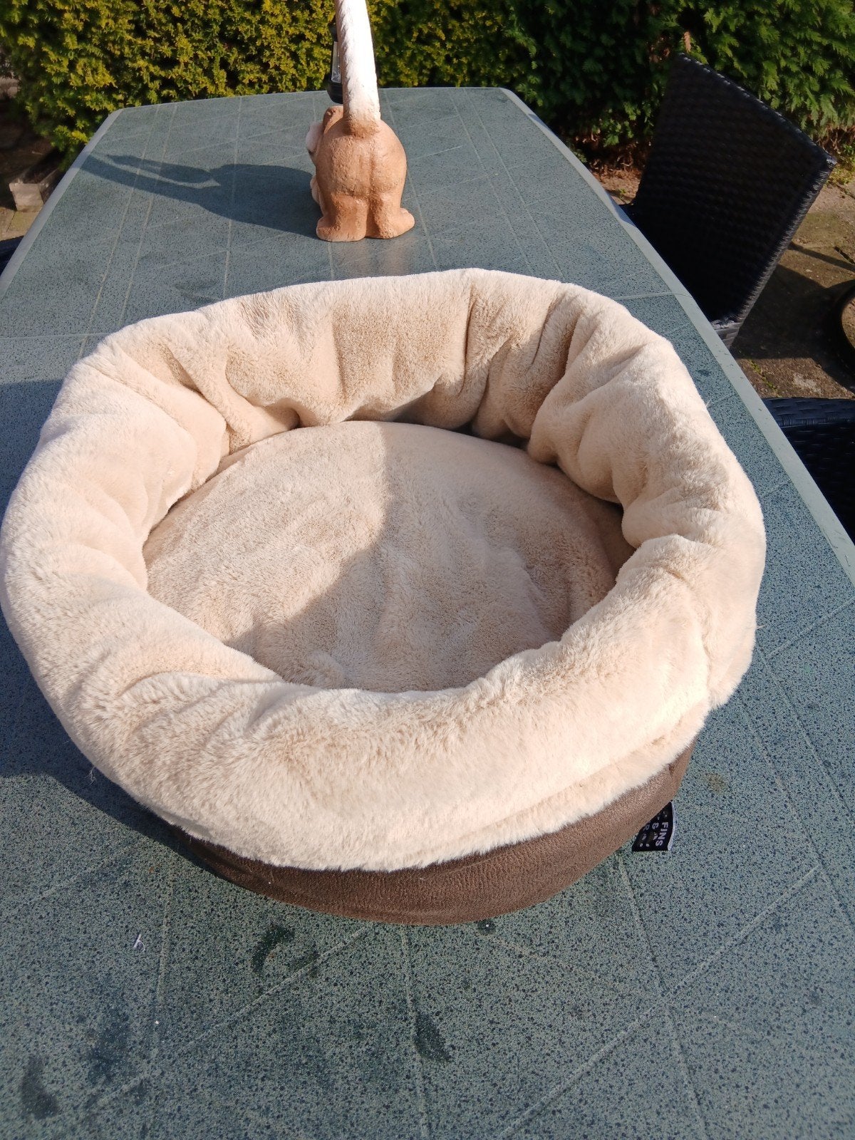 Donut mand, Ophalen