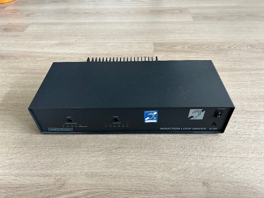 Ampetronic ILD9 ringleidingversterker, Ophalen of Verzenden, Gebruikt, Audio