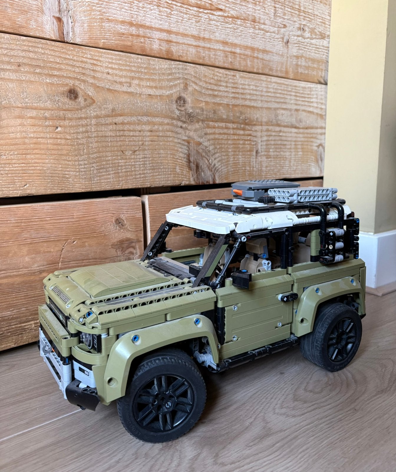 LEGO landrover defender 42110, Gebruikt, Lego, Ophalen of Verzenden, Complete set