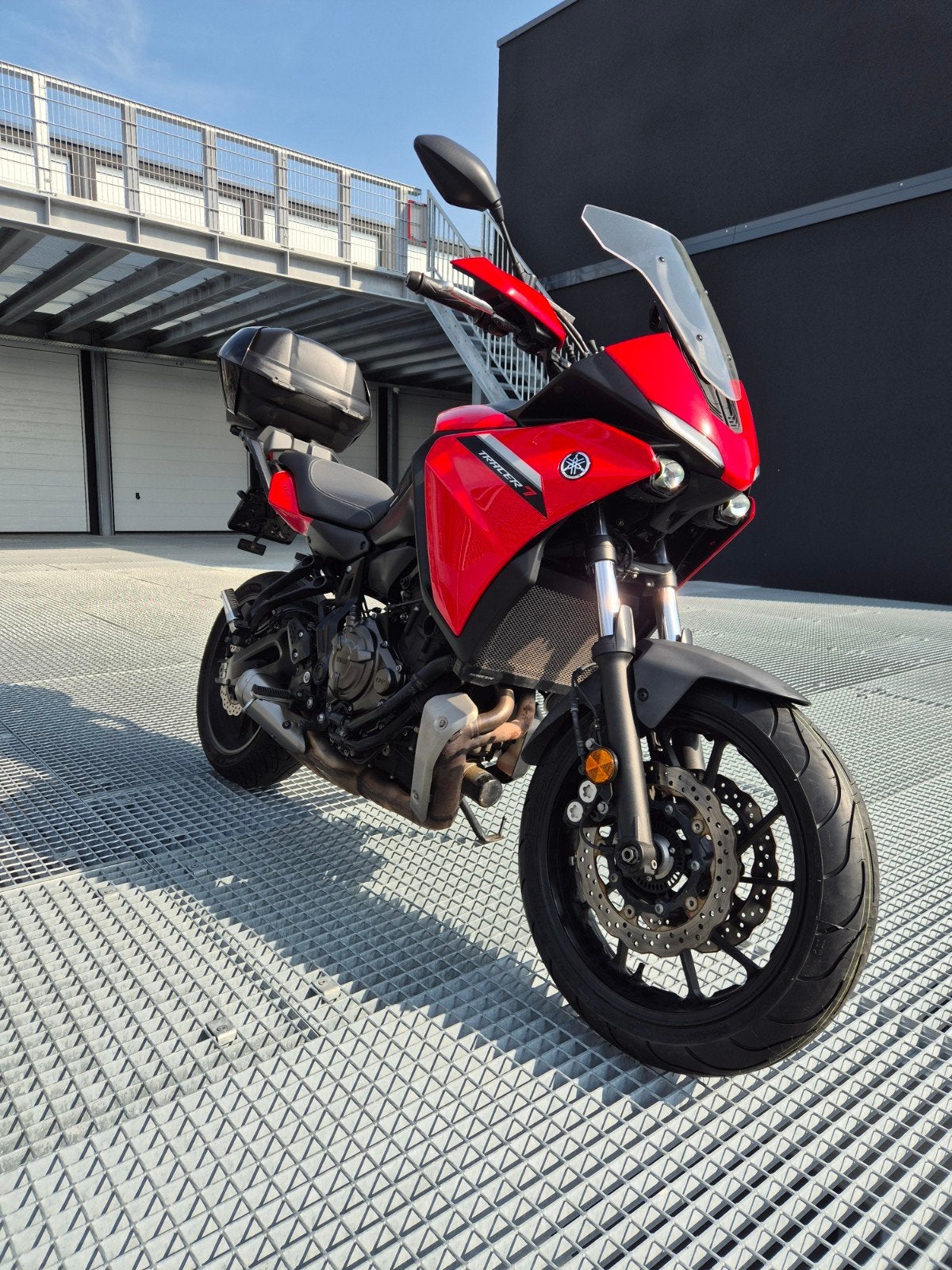 Yamaha Tracer 7 - Sportieve Toermotor met Topkoffer, Particulier, Meer dan 35 kW, Toermotor, Minimaal motorrijbewijs A2