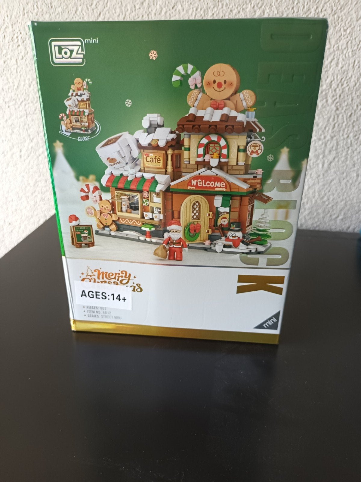 LOZ Mini Ideas Block Kerst Café - Nieuw in doos, Ophalen of Verzenden, Nieuw, Overige merken