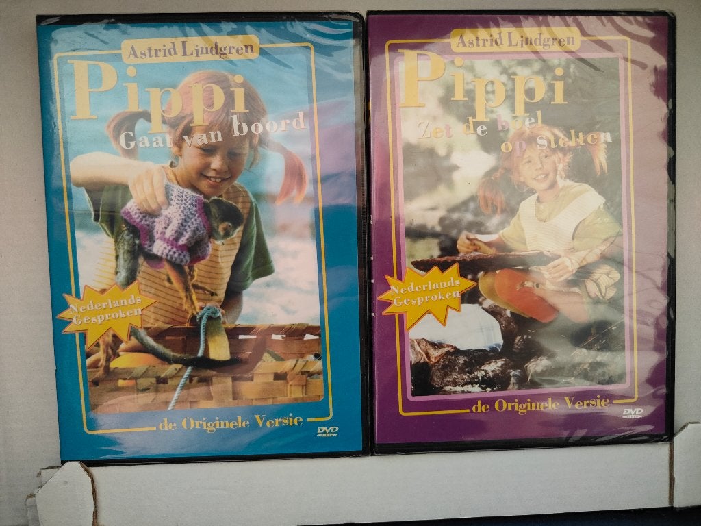 DVD voor Kinderen Titel: Pipi 2 DVD's, Avontuur, Alle leeftijden, Nieuw in verpakking, Film