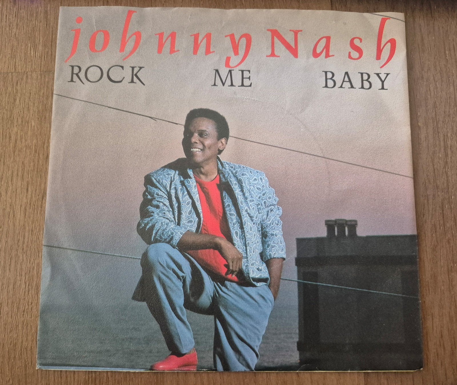 Johnny Nash - Rock Me Baby 7" Single, Gebruikt, 7 inch, Ophalen of Verzenden, Pop