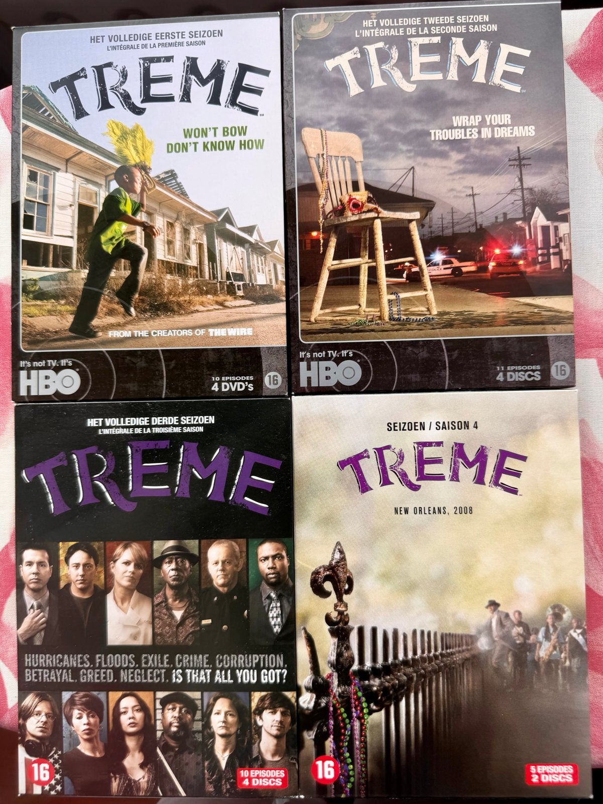 Treme Complete Serie Seizoen 1-4 DVD Boxset HBO, Vanaf 16 jaar, Nederlands, Drama, Ophalen of Verzenden
