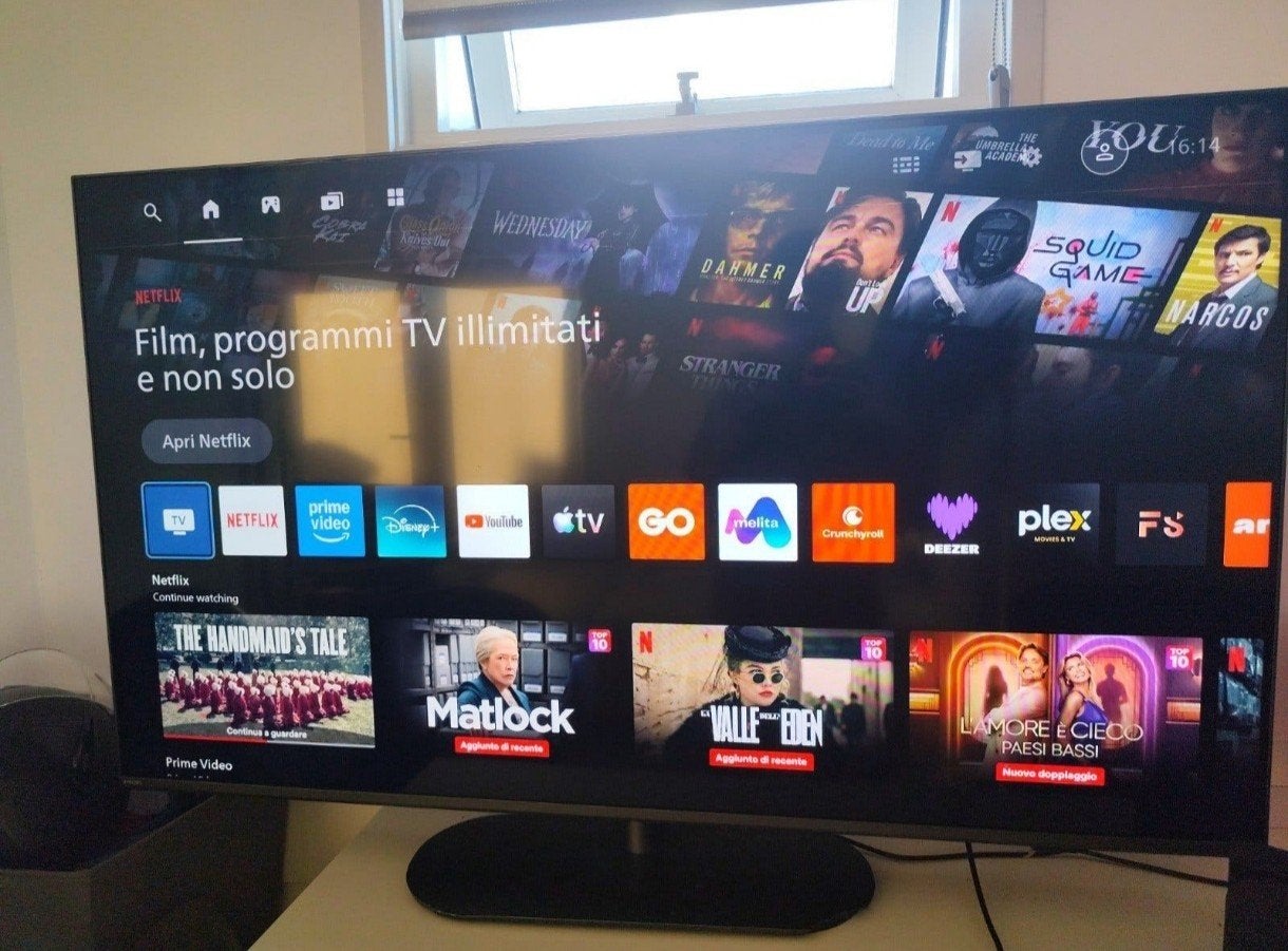Philips Smart TV Ambilights, Ophalen, Zo goed als nieuw, 100 cm of meer, Philips
