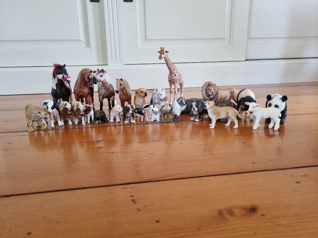 Schleich diverse dieren / paarden, Ophalen of Verzenden, Zo goed als nieuw