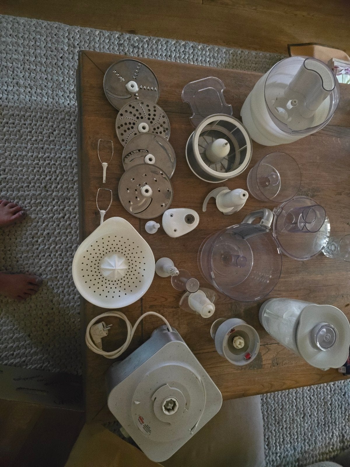Kenwood keukenmachine met diverse accessoires, Witgoed en Apparatuur, Gebruikt, 3 snelheden of meer, Ophalen of Verzenden, 2 tot 3 liter