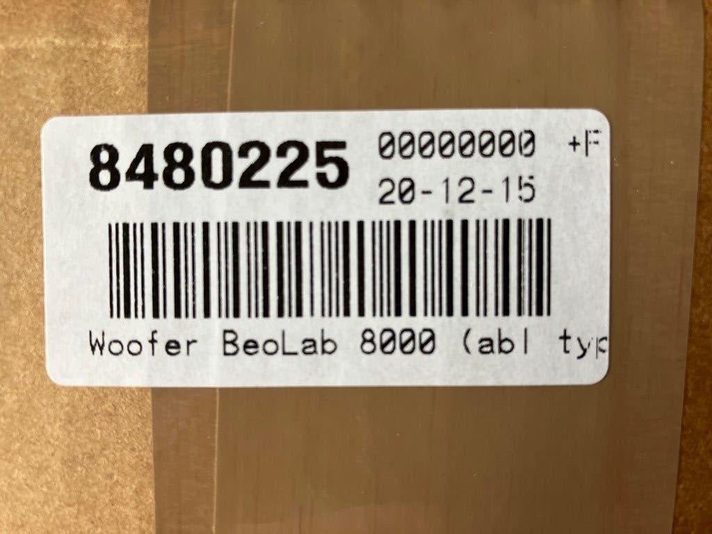 BeoLab 8000 Woofer voor luidspreker, Vloerstaande luidspreker, 120 tot 150 watt, Nieuw, Ophalen of Verzenden